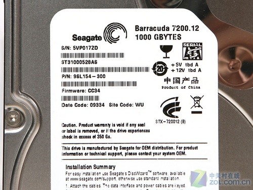 ������� ϣ��7200.12 1TB�������� 